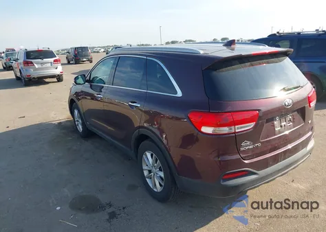 2018 Kia Sorento 2.4L Lx z USA, uszkodzony, nr VIN 5XYPGDA34JG349815